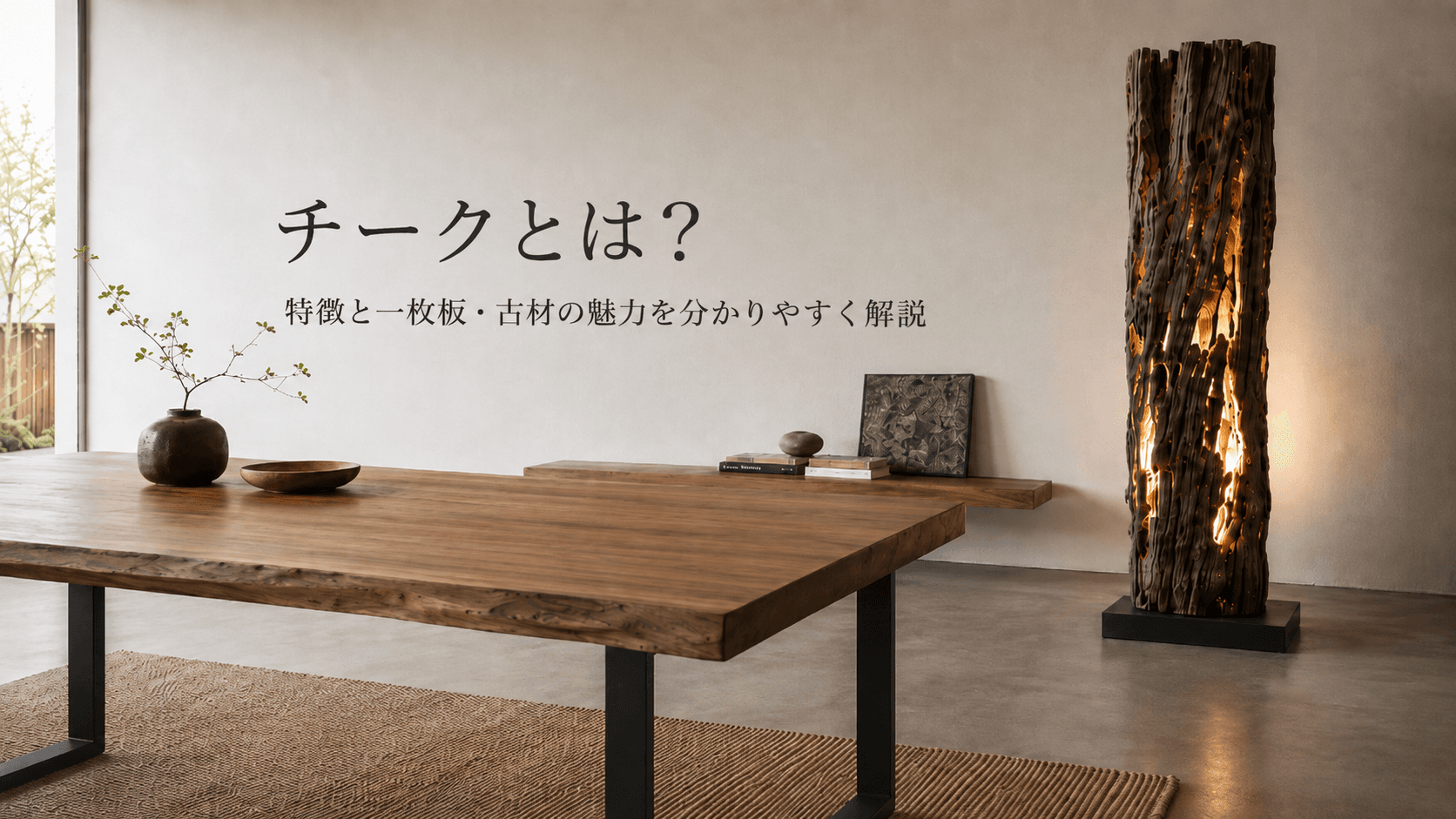 チークとは?特徴と一枚板・古材の魅力を分かりやすく解説